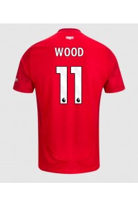 Nottingham Forest Chris Wood #11 Fotballdrakt Hjemme Klær 2024-25 Korte ermer